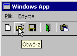 To jest właśnie tooltip (Windows 98)
