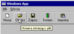 Dłuuugi tooltip (Windows 98)