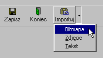 Przycisk ze strzałką (Windows 98)